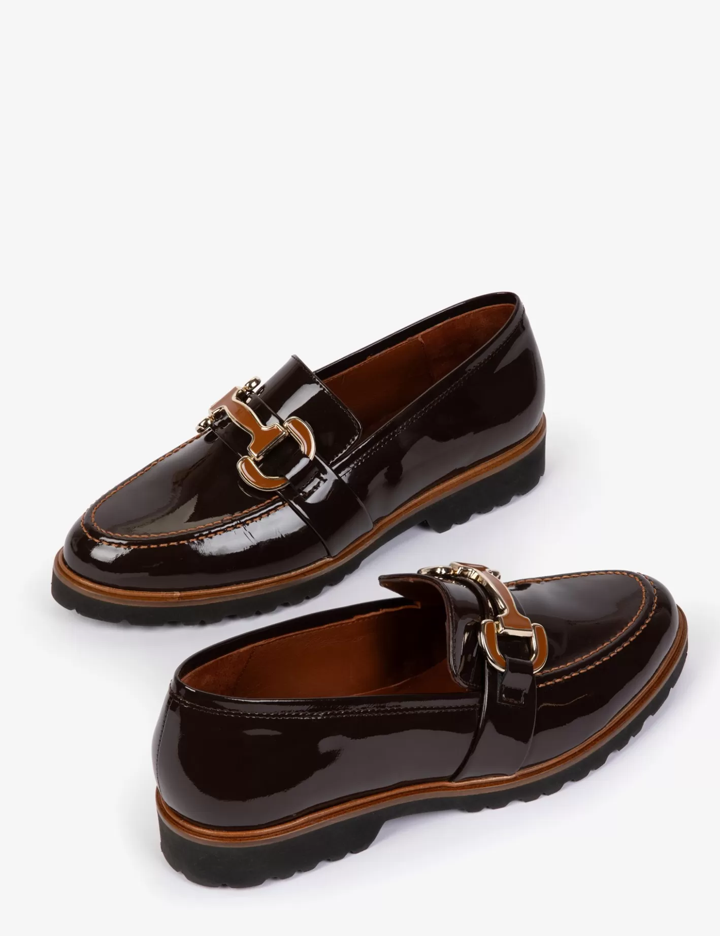 Clearance Low Monti Patent Loafer Loafers