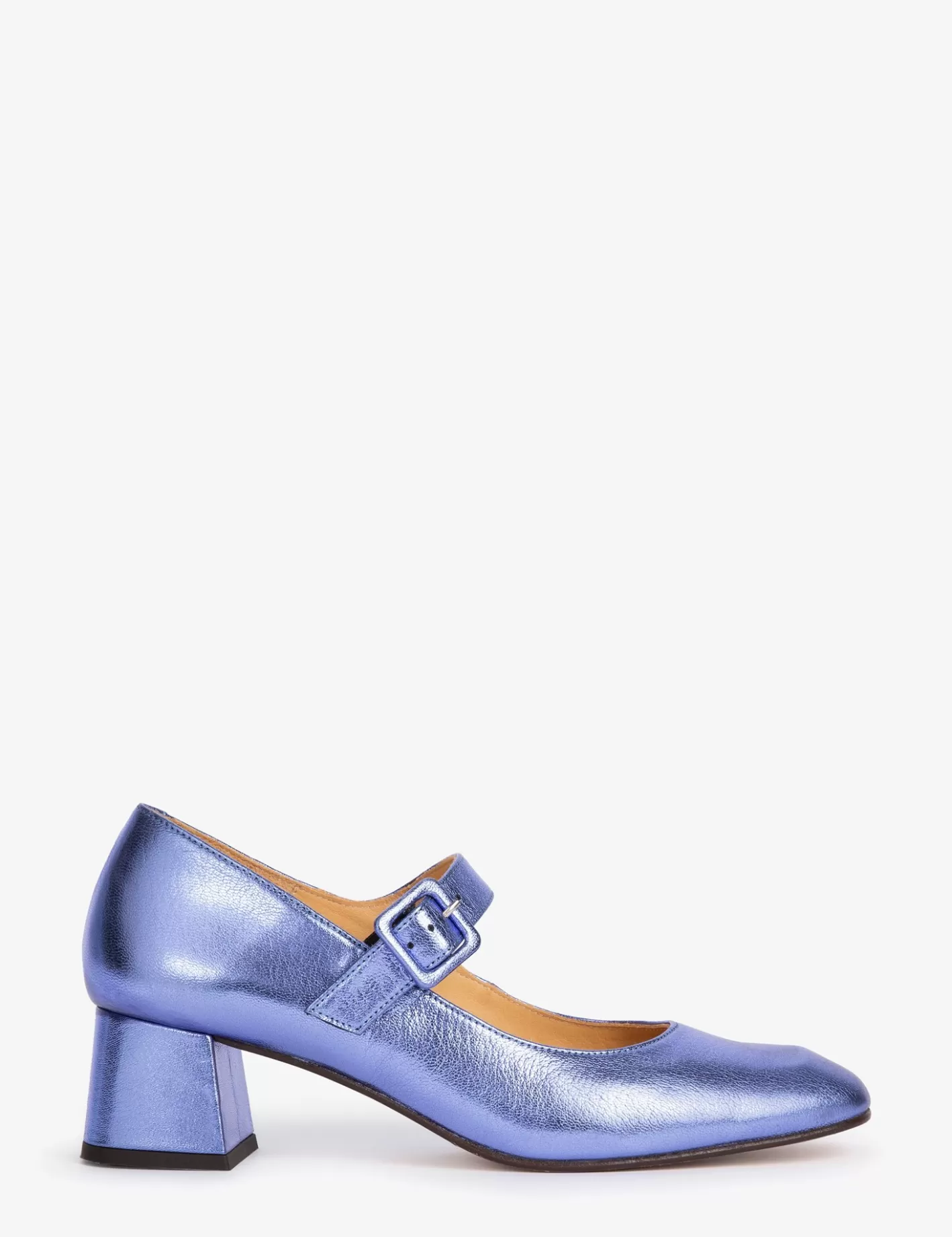 Cheap Mid Mary Jane Leather Shoe Heeled Shoes | Mary Janes