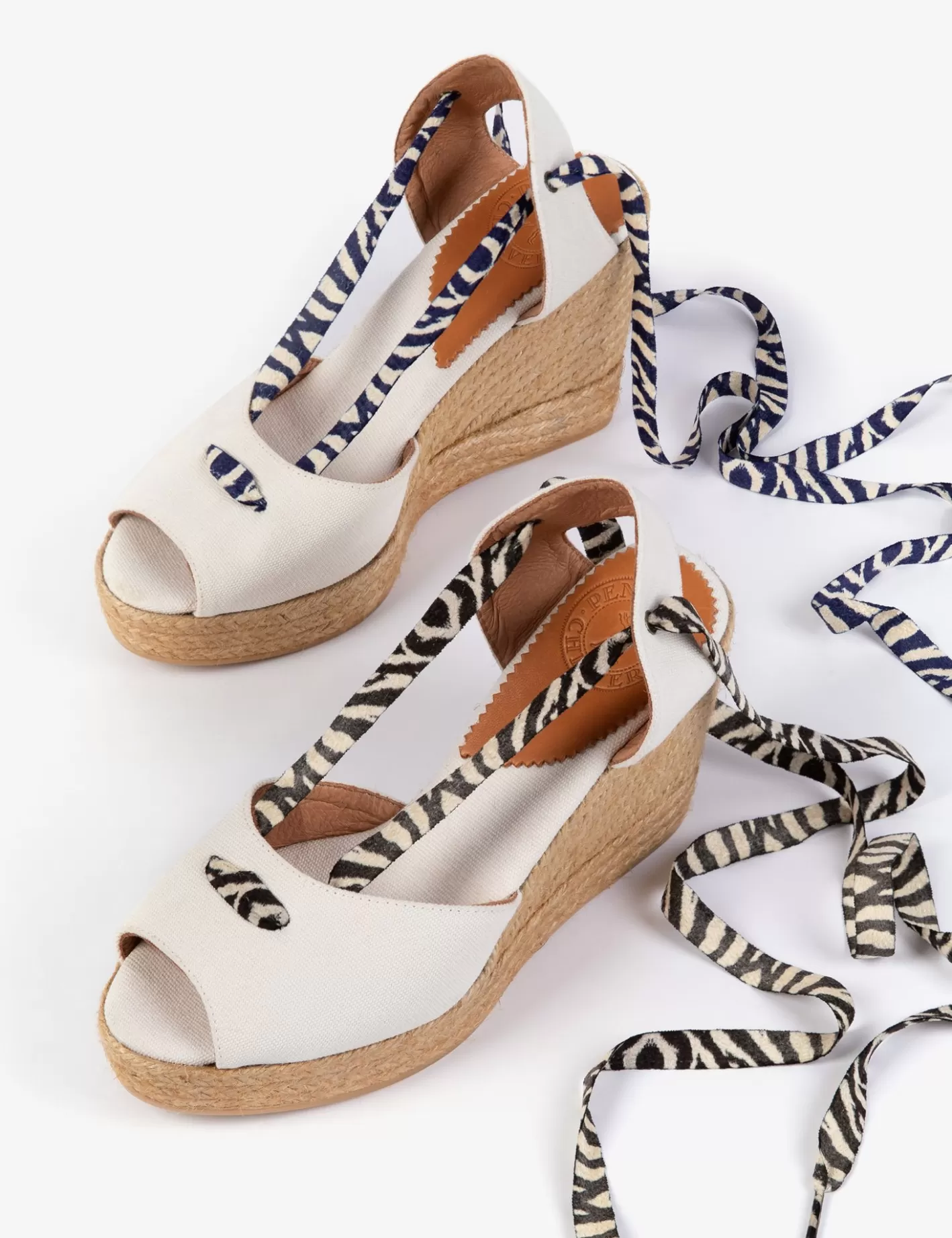 Hot Zebra Print Laces Laces & Insoles
